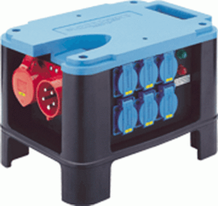 Technische Ausstattung Stromverteiler