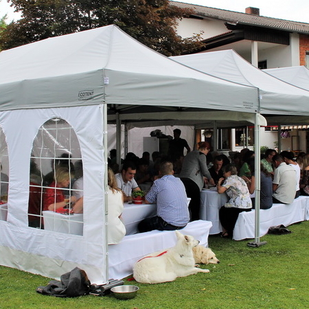 faltzelt-6x3 in grau